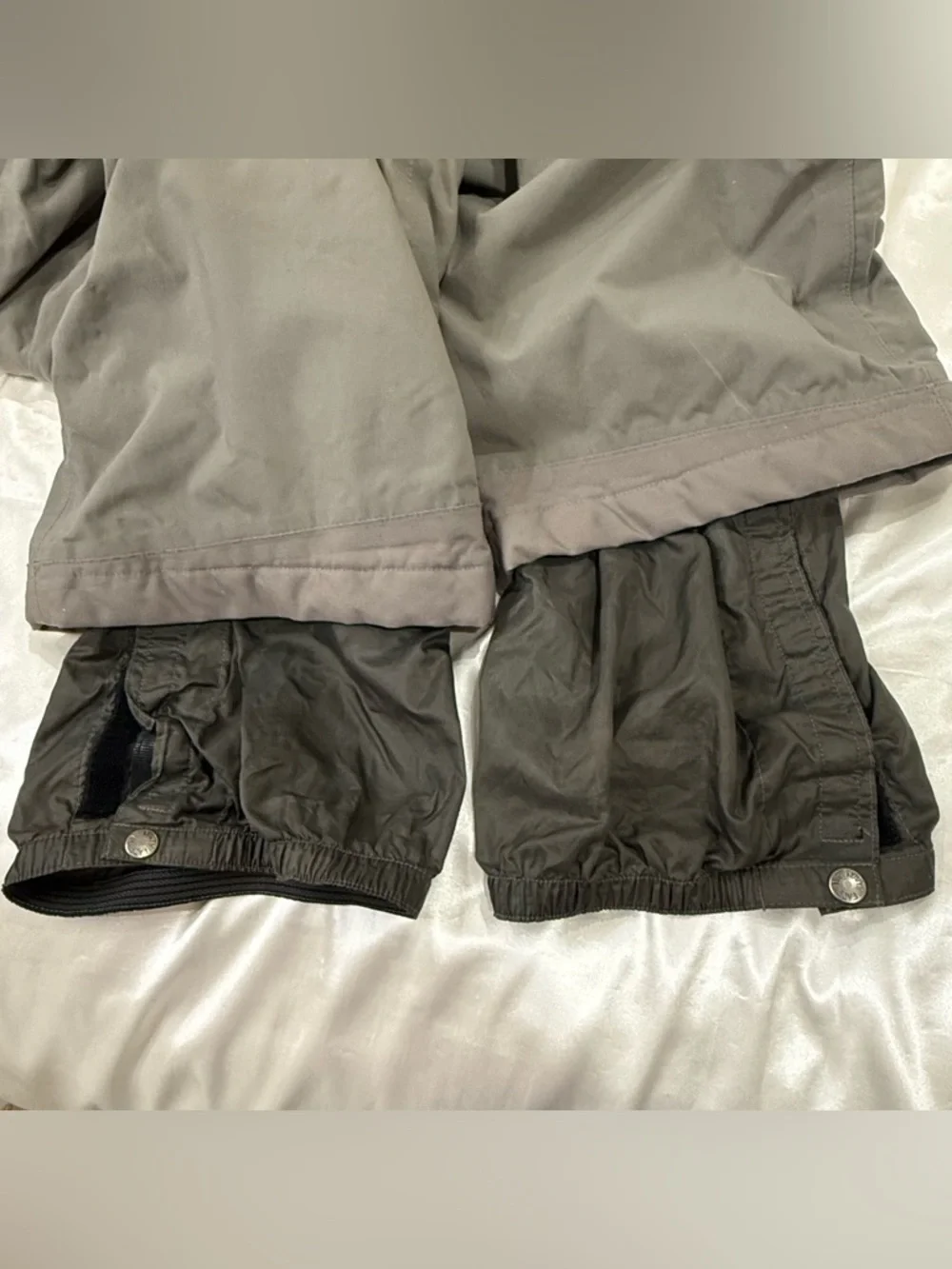 The North Face Hyvent Ski Pants Men’s XL Gray Waterproof Snowboard Outdoor Cargo
